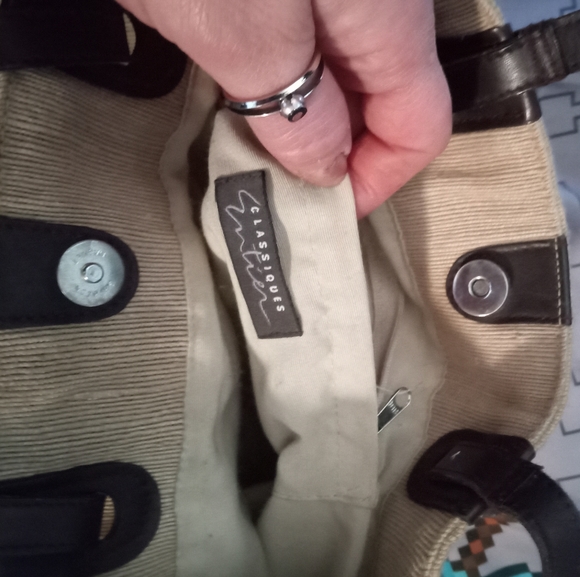 ClassiquesEntier fabric canvas tote - Picture 4 of 12